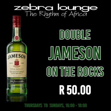 Zebra Lounge Jameson Special