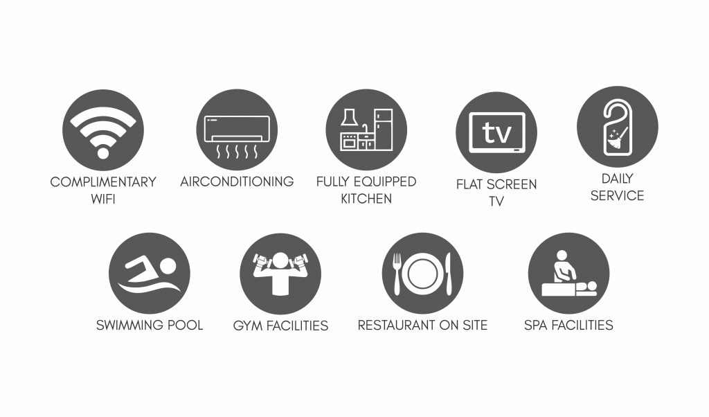 Amenities and facilities Website Icons Umuzi Lodge Umuzi lodge