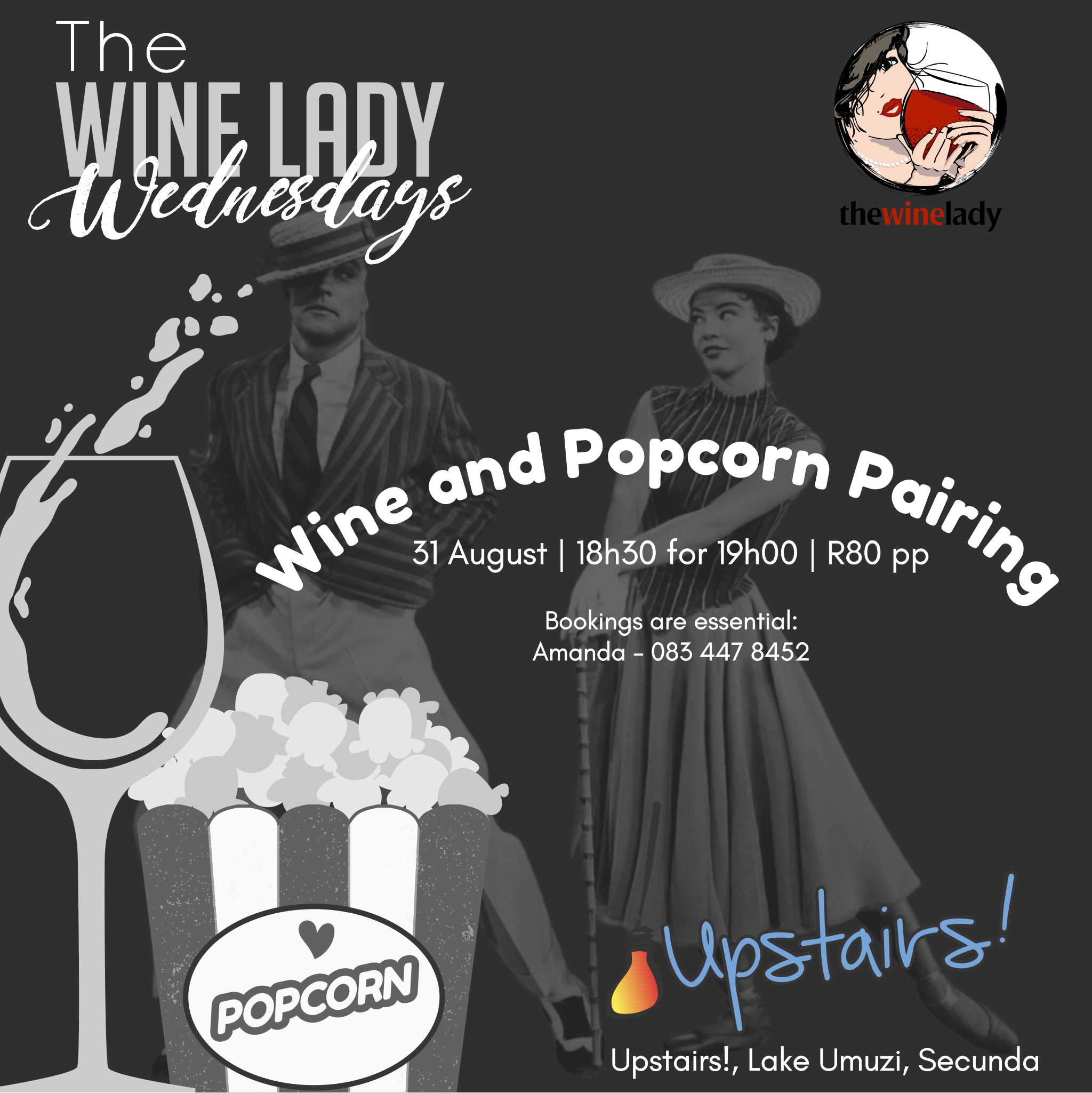 Upstairs Instagram The Wine Lady 26 Wine lady Wednesday