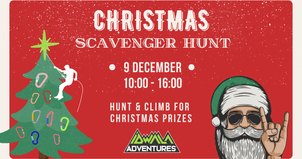 Idwala Adventures Christmas Scavenger Hunt Des 2023 (Facebook Cover) Idwala Adventures XMas Event