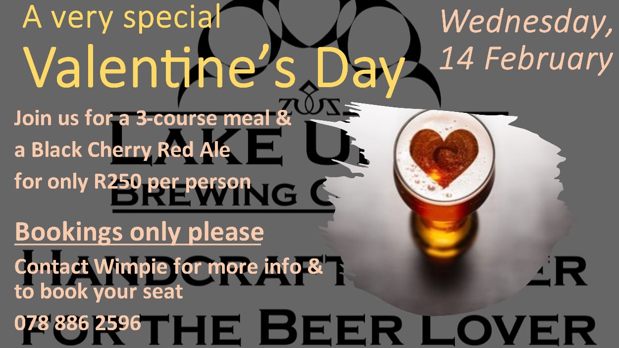Lake Umuzi Brewing Company - Valentine's